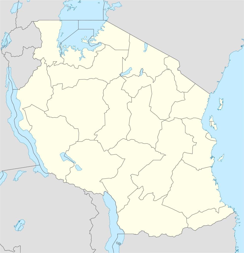 Картица вектор Танзанији